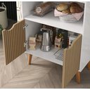 Ver imagem 2 de Aparador Cantinho do Café Buffet:branco C/ Canelado