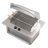 Churrasqueira Elétrica Cooktop De Embutir Inox Saro CHE C/ 2 Espetos 127V - 1