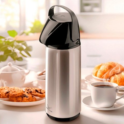 Garrafa Termica Air Pot Inox Slim 1,8 L Invicta