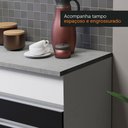 Ver imagem 6 de Cozinha Compacta 150001 Com Armário E Balcão Branco/Preto