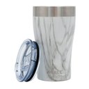 Ver imagem 3 de Copo Térmico Arell - Tulip Pint - 500ml - Carrara Marble