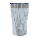 Ver imagem 2 de Copo Térmico Arell - Tulip Pint - 500ml - Carrara Marble