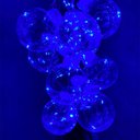 Ver imagem 5 de Varal Led 10 Lampadas Bola Incandescentes Fio de Fada:azul