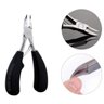 Alicate Cortador de Unha Curvo Profissional Unhas Pé Mão - 9