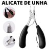 Alicate Cortador de Unha Curvo Profissional Unhas Pé Mão - 5