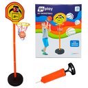 Ver imagem 1 de Kit Cesta de Basquete Infantil C/ Pedestal Mini Bola e Bomba