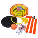 Ver imagem 3 de Kit Cesta de Basquete Infantil C/ Pedestal Mini Bola e Bomba