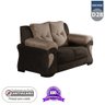 Sofá 2 e 3 Lugares Canadá Suede Veludo Marrom/Capuccino Savana - 3