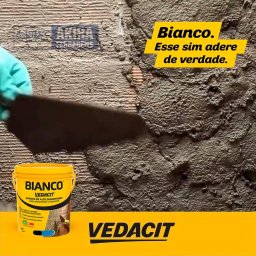 Bianco 900g Adesivo Aditivo Argamassa Chapisco Fixa Vedacit - 2