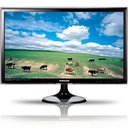 Ver imagem 1 de Monitor-TV LED 24 Polegadas T24A550 Preto , Full Hd, Conexões HDMI e USB, Conversor Digital e Entrada