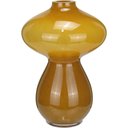 Ver imagem 1 de Vaso Decorativo Enfeite Casa Garrafa Home&co Vidro 22x15x15cm Cáqui