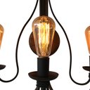 Ver imagem 7 de Arandela Tripla Modelo Cecília Artesanal Em Ferro Reforçado Libertas Rosas Artesanato Arandela Cecíl