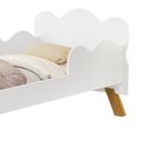 Ver imagem 7 de Mini Cama Angel com Cama Auxiliar 156x80 Cm Mdf Branco Decmade