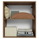 Ver imagem 5 de Armário Aéreo para Quarto 60 cm 1 Porta Rustic Neo Madesa