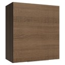 Ver imagem 1 de Armário Aéreo para Quarto 60 cm 1 Porta Rustic Neo Madesa