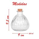 Ver imagem 2 de Kit 10 Garrafas de Vidro com Rolha 250ml