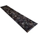 Ver imagem 2 de Tapete De Couro marrom exótico escuro 0,80x4,00 c/b pç 10x10