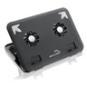 Suporte para Notebook até 17´ Multilaser Ac120 com 2 Coolers e Ajuste de Altura - 1