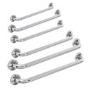 Ver imagem 1 de Barra de Apoio Kit 2un 80cm 2un 40cm 1un 30cm 1un 70cm Idoso Deficiente Acessibilidade Casa Banheiro