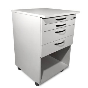 Carrinho Auxiliar com Rodas para Dentista Tatuador Estética