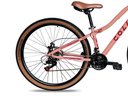 Ver imagem 3 de Bicicleta Viena Aro 29 Freio Disco 21v com Cestão Colli Cor Bronze Tamanho do Quadro 17 Rosa