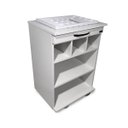 Ver imagem 1 de Carrinho Mesa Auxiliar Estética, Clínica, Salão de Beleza, Odonto