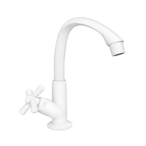 Torneira De Mesa Banheiro Bica Alta Móvel Cross ABS Tigre