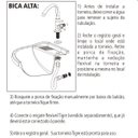Ver imagem 7 de Torneira De Mesa Banheiro Bica Alta Móvel Cross ABS Tigre