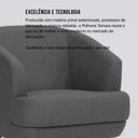 Ver imagem 6 de Poltrona para Sala de Estar Pés em Madeira Maciça Tamara
