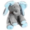 Elefante Peek-a-Boo Musical Azul - 2
