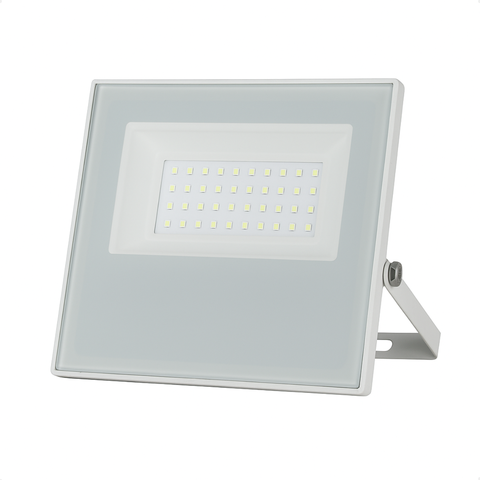 Refletor Holofote de Led 50w Branco Frio 6500k Branco 110/220v