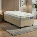 Ver imagem 1 de Colchão Solteiro Molas Ensacadas Euro In Natural Confort 88x188x25cm