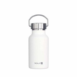 GARRAFA KOUDA - BRANCA POWDER COATING - 350ML