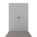 Ver imagem 2 de Painel de Tv Sala de Reunião 90cm X 135cm C/ Passa Cabos F5 Cor:cinza Sagrado