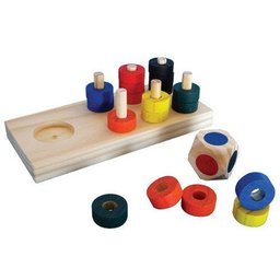 Brinquedos Educativos - Desafio das Cores 18 Peças - 1