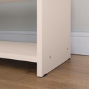 Ver imagem 4 de Sapateira Safira Organizadora Calçados Decoração Quarto Hall Entrada Banquinho - Off White/freijó