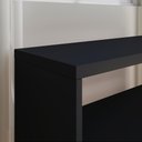 Ver imagem 3 de Sapateira Safira Organizadora Calçados Decoração Quarto Hall Entrada Banquinho - Preto - Rpm Móveis