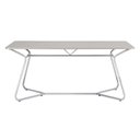 Ver imagem 2 de Mesa de Jantar Retangular 180x75,5cm Vareta Branco/Cromada