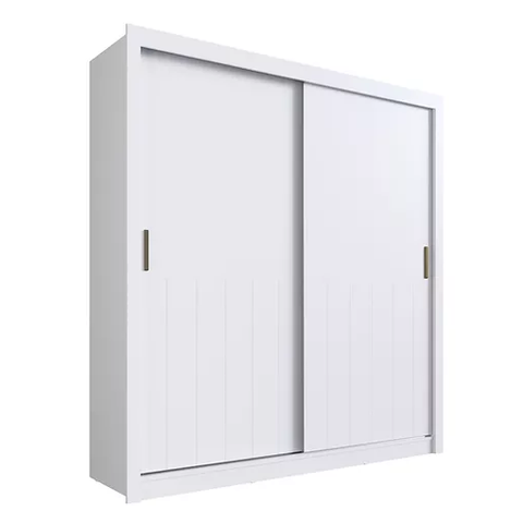 ROUPEIRO HERVAL PH 1738 - COR BRANCO - COM ESPELHO