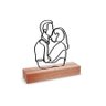 Escultura de Mesa, Namorados Beijo na Testa - 4