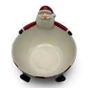 Ver imagem 4 de Bowl Natalino em Porcelana Papai Noel para Doces e Petiscos a: 12cm L: 15cm C: 17cm