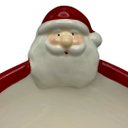 Ver mais imagens de Bowl Natalino em Porcelana Papai Noel para Doces e Petiscos a: 12cm L: 15cm C: 17cm