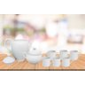 Conjunto Bule Porcelana, Xícaras para Café e Açucareiro 8 Pç - 2