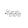 Conjunto Bule Porcelana, Xícaras para Café e Açucareiro 8 Pç - 3