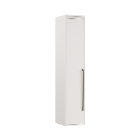 Guarda Roupa Modular 1 Porta com Prateleiras MDF 45 cm Lotus Belmax:Branco