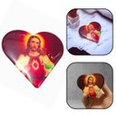 Ver imagem 3 de Adesivo Sagrado Coração de Jesus para Carro