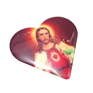 Adesivo Sagrado Coração de Jesus para Carro