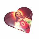 Ver imagem 1 de Adesivo Sagrado Coração de Jesus para Carro