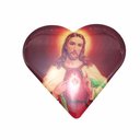 Ver imagem 5 de Adesivo Sagrado Coração de Jesus para Carro