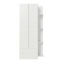 Ver imagem 6 de Guarda-Roupa Infantil com 2 Portas e 1 Gaveta 80cm Confete Multimóveis MP4868 Branco